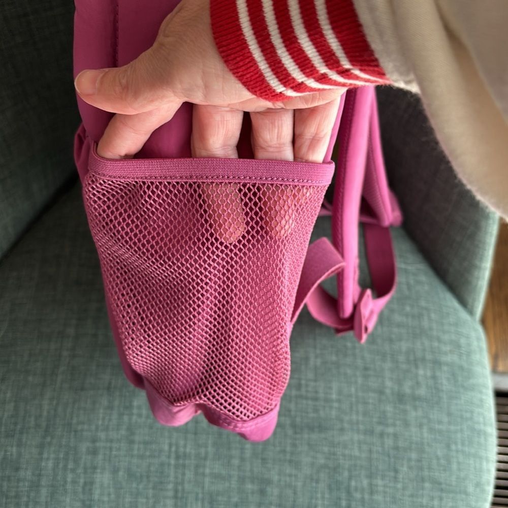 Victoria’s Secret Pink quilted rose my pink Backpack bag travel school NWOT! - Picture 9 of 15